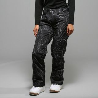Marker Womens Inspiration Insulated Black Swirl Ski Pants