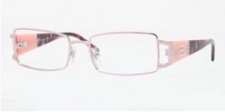 Versace Womens 1163b Pink Frame Metal Eyeglasses, 50mm