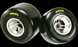 MG Tubeless Kart Racing Tires HZ (Red) 11 x 7.10 5   Set
