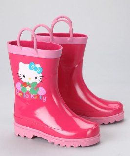 Sanrio Hello Kitty Girls Pink Rain Boots (Toddler/Little Kid) Shoes