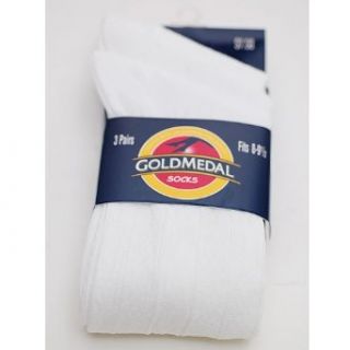 Gold Medal Toddler Girls Knee Length White Dress Socks