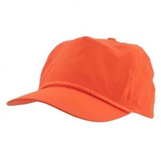 Nylon Crinkle Golf Cap   Neon Orange W32S30F Clothing