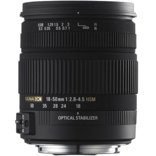 Sigma 18 50mm F2.8 4.5 DC OS HSM Lens For Nikon