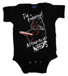 Star Wars Darth Vader In Command Funny Movie Baby Creeper