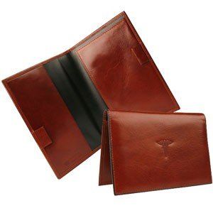 Bosca Old Leather Prescription Pad Cognac Clothing