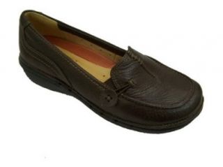  Clarks Unstructured Unbelievable Womens Shoes Dark Brown 10 Shoes