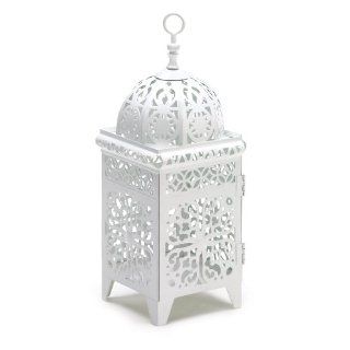 50 White Moroccan Candle Lantern Wedding Centerpieces