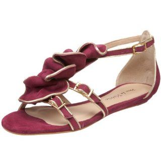 Pour La Victoire Womens Ella Sandal,Magenta,7 M US Shoes