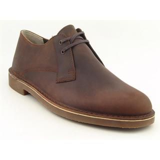 Clarks Mens Bushacre Lo Leather Casual Shoes