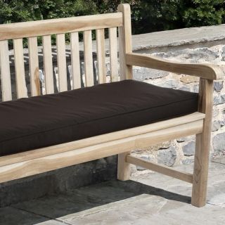 Clara 48 inch Outdoor Brown Bench Cushion Made with Sunbrella