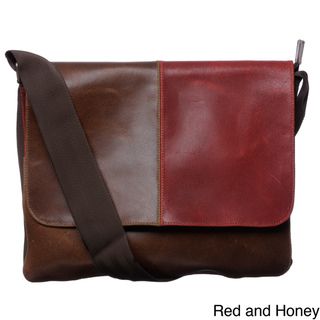 Leather Flap top Messenger Bag (Colombia)