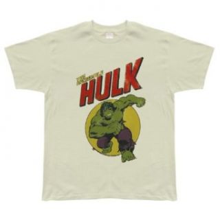 Incredible Hulk   Charging Soft T Shirt   Large Clothing