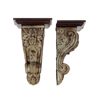 Urban Trends Collection Resin Corbel (Set of 2)