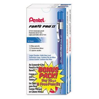 Pentel Forte Pro II Automatic Pencil Bonus Pack (Case of 24