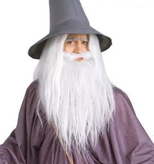 Lord of the Rings Gandalf Wig & Beard Costume Set