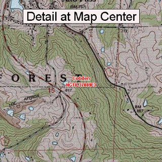 USGS Topographic Quadrangle Map   Cobden, Illinois (Folded