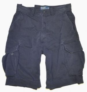 Polo Ralph Lauren Men Cargo Shorts (Navy, 38) Clothing