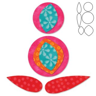 Go Fabric Cutting Dies It Fits Pomegranate Today $26.99