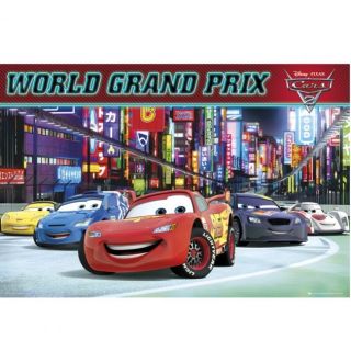 DISNEY CARS 2   Poster World Grand Prix   61 x …   Achat / Vente