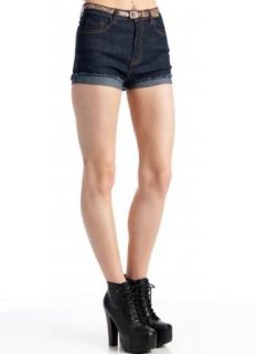 high rise shorts SM NAVY Clothing