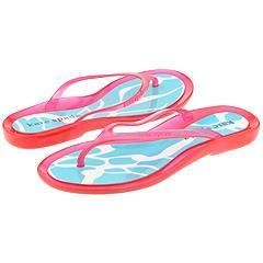Kate Spade Underwater Pink Jelly/Blue/White Graphics Sandals