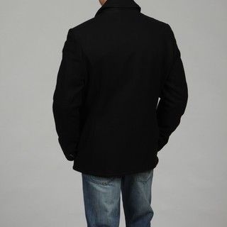 Andrew Marc Mens Double breasted Peacoat FINAL SALE