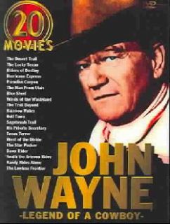 John Wayne   Legend of A Cowboy 20 Movie Set (DVD)