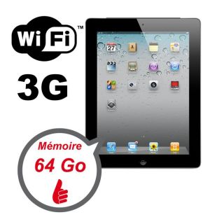 Tablette multimédia 3G   Écran Multi Touch panoramique 9.7   64 Go