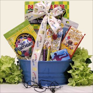 Birthday Tunes Kids Birthday Gift Basket for Boys Ages 9 to 12