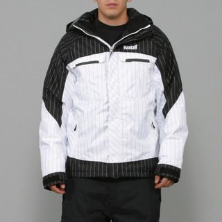 Marker Mens Empire Shell Black/ White Ski Jacket