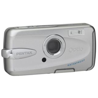 Pentax Optio W30 7.1MP Waterproof Silver Digital Camera (Refurbished