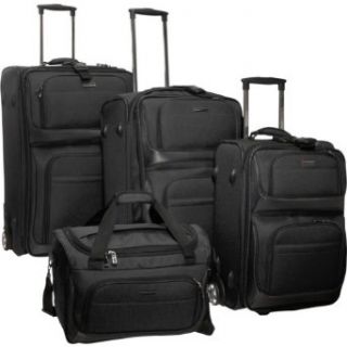 Travelers Choice Luggage Lightweight 4 Piece Luggage Set