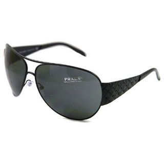 Prada Womens SPR 65I Metal Aviator Sunglasses