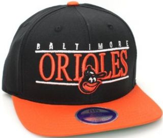 Baltimore Orioles Flat Bill Retro Style Snapback Hat Cap