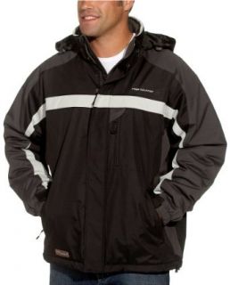 Free Country Mens FCX Active Fleece Lined Jacket, Black