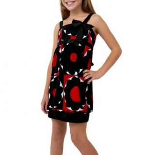 Amy Byer Girls 7 16 Strappy Bubble Dress With Banded Hem