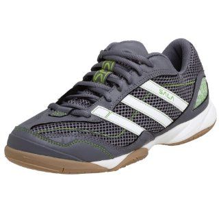 Mens Super Sala VII Soccer Shoe,Indigo Grey/White/Green,9 M Shoes