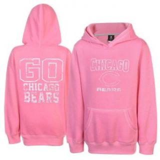 NFL Chicago Bears Youth Girls Pop Over Shawl Neck Pullover