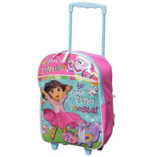 Nickelodeon Dora 16 inch Kids Rolling Backpack