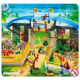 Playmobil Small Zoo with Animals Play Set