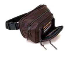 Genuine Leather Gun Concealment Fanny Pack Sports
