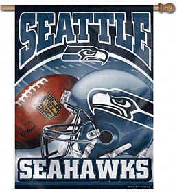 Seattle Seahawks NFL 27x 37 Banner