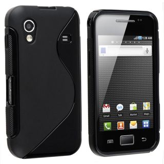 Black TPU Rubber Case for Samsung Galaxy Ace GT S5830