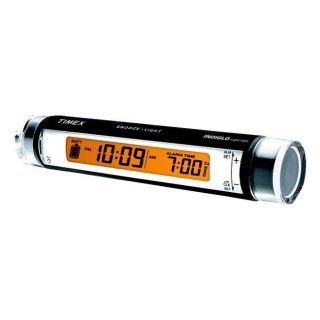 Timex T117B Portable Travel Alarm Clock with Built in Flashlight