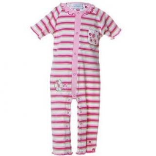 Infant Baby Girl Sleepwear STRIPED Footless Sleeper 24M