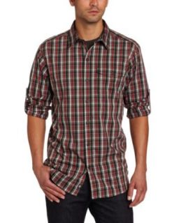Columbia Mens Utilizer Plaid Long Sleeve Shirt Clothing