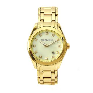 Michael Kors Womens Goldtone Watch