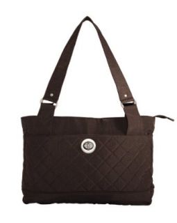 Baggallini Luggage Montreal Quilted Tote Bag, Espresso