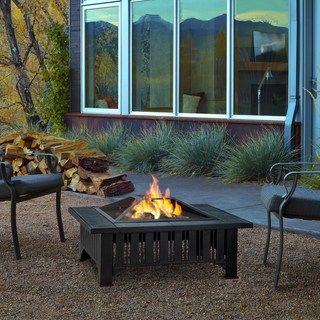 Real Flame Lafayette Outdoor Fire Pit