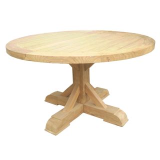 Xena Outdoor Reclaimed Teak Round Dining Table